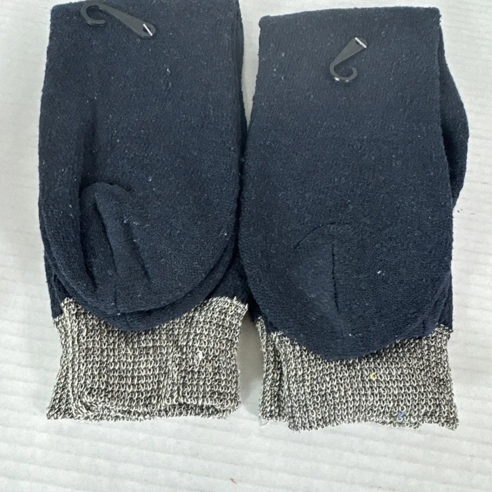 Lamb's Wool Blend Socks NEW Men's US 10-13 Lot of 2 Blue Calf Length 1397